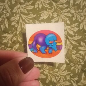 Lisa Frank Purple Collectible Sticker